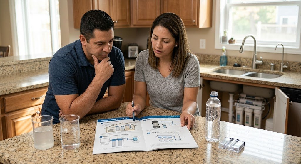 walk through your household’s needs and water quality concerns